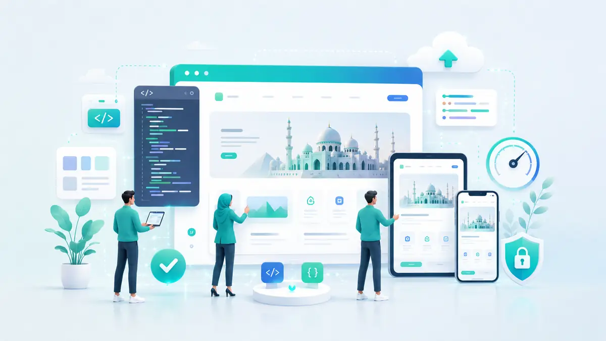 بناء المواقع الإلكترونية